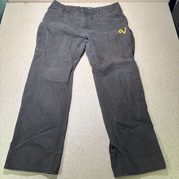 Arborwear Cedar Flex Tree Pants 42x34 Fits 38x33 Brown Company Embroidery E2 - Picture 1 of 10